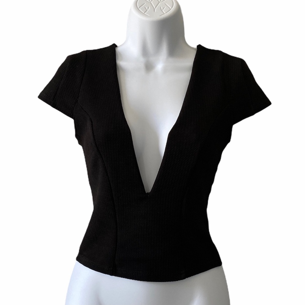 Deep Plunge Evening Top